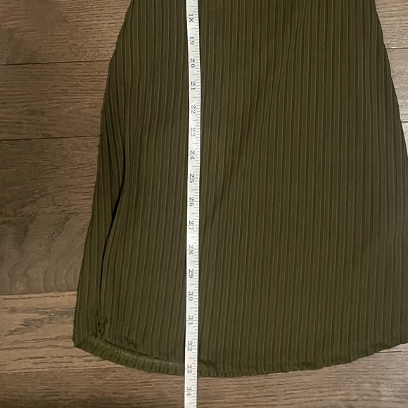 Olive Green Dress - Picture 5 of 8